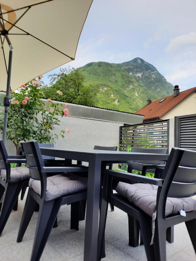 Hisa Spuntar Appartement Bovec Buitenkant foto